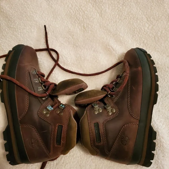 Womens Vintage Timberland Boots. Size 9.5 M. NWOT.  Brown - Picture 6 of 7